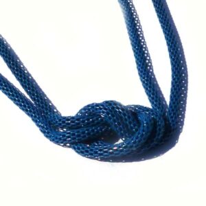 Ormlänkskedja, blå 3 mm, 1,2 meter