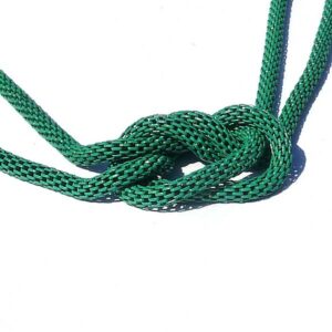 Ormlänkskedja, grön 3 mm, 1,2 meter