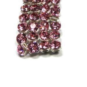 40001 Swarovski Crystal Mesh ”Light Rose” ca 2,7 mm 12 st