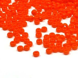 Miyuki 15/0 seedbead ”406” Opaque Orange 10 gr
