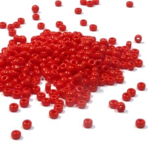 Miyuki 15/0 seedbead ”408” Opaque Dark Red 10 gr