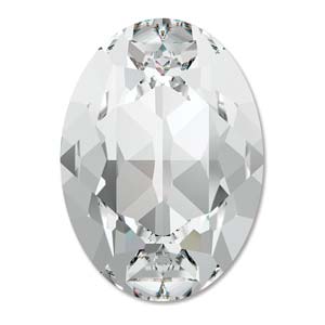 4120 Swarovski Oval Fancy Stone ”Crystal” 25*18 mm 1 st
