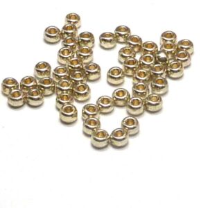 Miyuki 11/0 seedbead ”4201” Duracoat galvanized Silver 10 gr