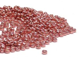 Miyuki 15/0 seedbead ”4209” Duracoat Galvanized Dark Coral 10 gr