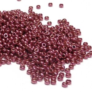 Miyuki 15/0 seedbead ”4219” Duracoat Galvanized Magenta 10 gr