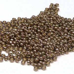 Miyuki 11/0 seedbead ”4222” Duracoat Galvanized Pewter 10 gr