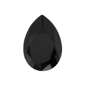 4327 Swarovski Pear Flat Fancy Stone ”Jet” 30*20 mm 1 st