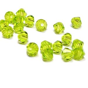 Limecicle – Preciosa MC machine cut bicone 4 mm 25 st
