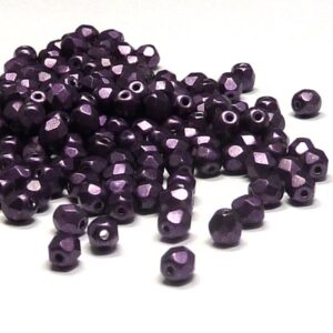 Saturated Metallic Tawny Port ”04B02” firepolish 4 mm 100 st
