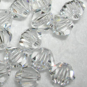 5301 Crystal, swarovskipärla bicone 4 mm 20 st
