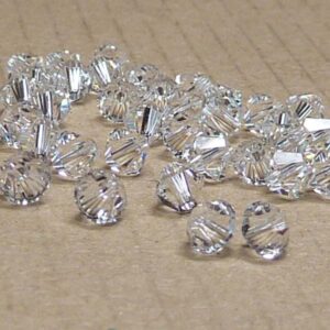 5328 Swarovski Xilion bicone Crystal 3 mm, 20 st