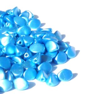 Pinch Beads Pastel Turquoise ”25020” 5*3 mm, 50 st