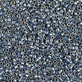 Delica 11/0 ”DB544” Blue Gold Iris 5 gr