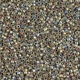 Delica 11/0 ”DB546” Silver Gold Iris 5 gr