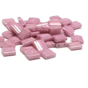 Tila Bead ”TL599” Opaque Antique Rose Luster 5*5*1,9 mm 5 gr