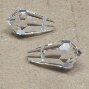 6000 Swarovski Teardrop Pendant ”Crystal” 13*6,5 mm 1 st