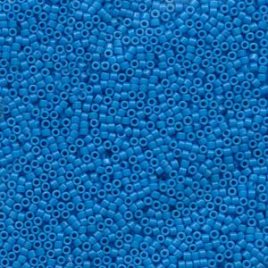 Delica 11/0 ”DB659” Dyed Opaque Capri Blue 5 gr
