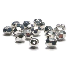 Crystal Full Labrador ”00030-27000” firepolish 6 mm, 50 st