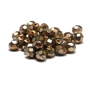 Jet heavy metal Mauve ”23980-34425” 6 mm, 50 st