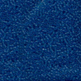 Delica 11/0 ”DB768” Matted Transparent Capri Blue 5 gr