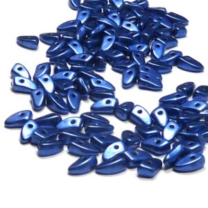 CzechMates® Prong ”77050” Saturated Metallc Riverside 6*3 mm 25