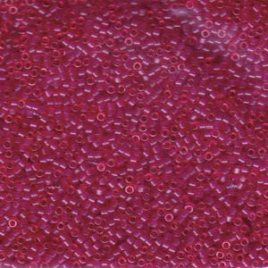 Delica 11/0 ”DB775” Dyed Transp Fuchsia Semi Matted 5 gr