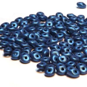 Superduo ”79031” Metallic Suede Blue Pastel 10 gr
