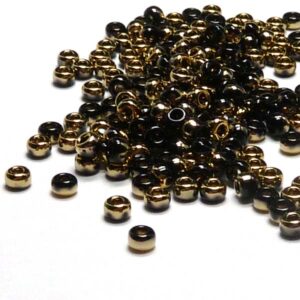 Miyuki 11/0 seedbead ”55032” Black Amber 10 gr