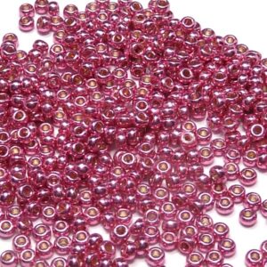 Miyuki 15/0 seedbead ”4210” Duracoat Galvanized Hot Pink 10 gr