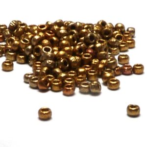 Tjeckisk seedbead 8/0 ”01610E” Etched Metallic Mix 10 gr