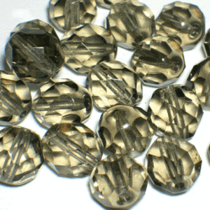 Black Diamond – facetterad pärla 8 mm