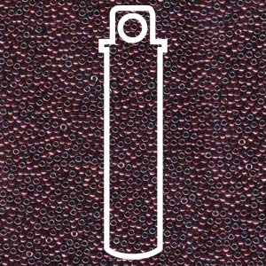 Miyuki 15/0 seedbead ”460” Metallic Raspberry 5 gr