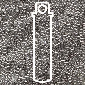 Delica 11/0 ”DB038” Palladium Plated 5 gr