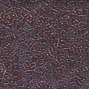 Delica 11/0 ”DB1694″ Glazed Dark Cranberry AB Silverline” 5