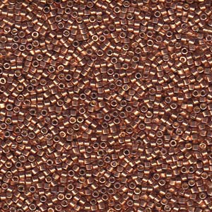 Delica 11/0 ”DB1836” Duracoat Galvanized Muscat 5 gr