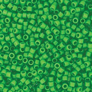 Delica 11/0 ”DB2126” Duracoat Opaque Fiji Green 5 gr