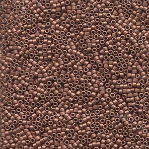 Delica 11/0 ”DB340” Matte Copper Plated 5 gr