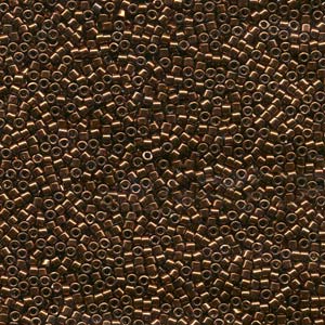 Delica 11/0 ”DB461” Galvanized Copper Dyed 5 gr