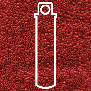 Delica 11/0 ”DB723” Opaque Dark Cranberry 5 gr