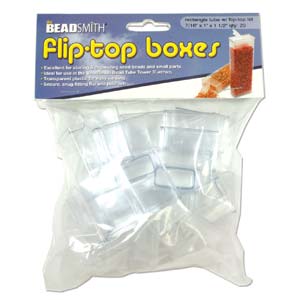 Flip-top boxes ”15” förvaringsburk 35*23*12 mm 20st