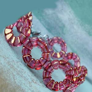 Mönsterbeskrivning – armband ”Bubble” PDF-fil