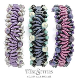 Gratismönster** armband ”Winding Current” Melissa Mauk Rodarte