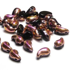 Zoliduo ”23980-28009” Jet Pink Gold höger 8*5 mm 20 st