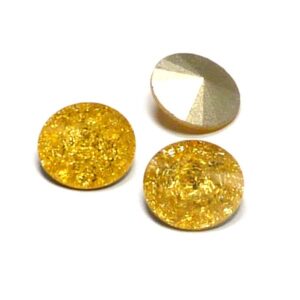 A1122 Aurora Crystal Rivoli Light Topaz Ice 14 mm 1 st