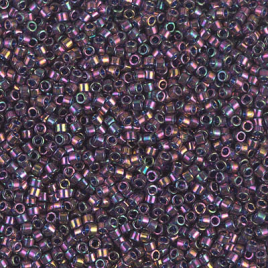 Delica 11/0 ”DB128” Plum Gold Luster Luster 5 gr