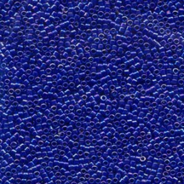 Delica 11/0 ”DB165” Opaque Royal Blue AB 5 gr
