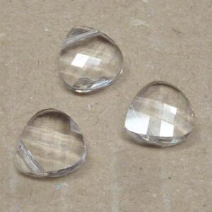 6012 Swarovski Flat Briolette Crystal 10*10 mm