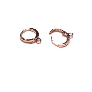 Brisyr – örhänge i roséguld, storlek 11,5 mm, 1 par