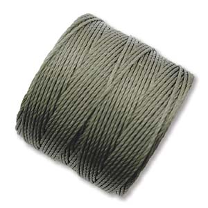 Olive Bead/Mac cord superlon, S-lon, makramé