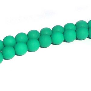 Druks 6 mm – dark neon smaragd ”25128” 50 st
